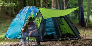 Upptäck magin av tältcamping på vackra Öland